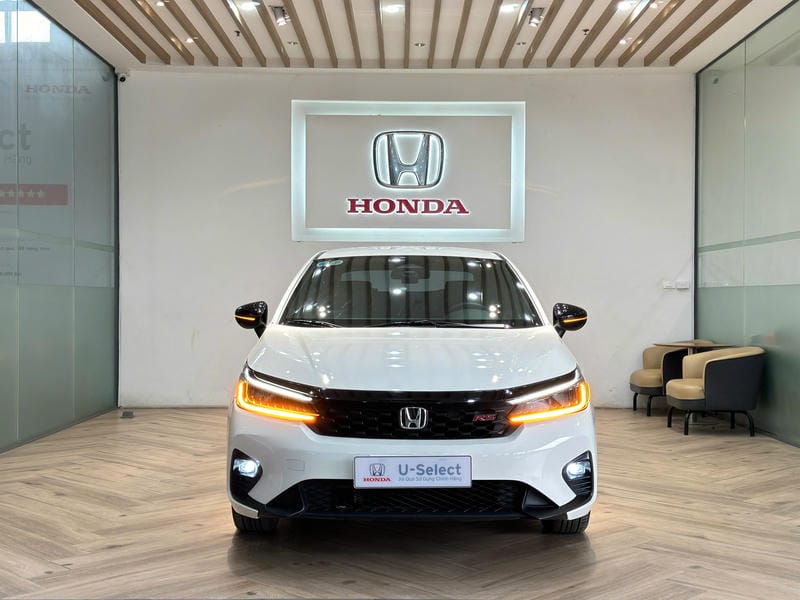Bán Honda City RS 2025 Cũ Màu Trắng Tại Bình Dương – ODO Siêu Lướt 8.000km, Kèm BHVC