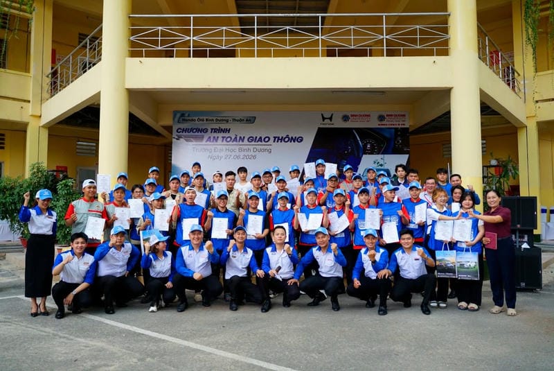 1 Honda Ôtô Bình Dương Thuận An Tổ Chức Sự Kiện Lái Xe An Toàn 2026