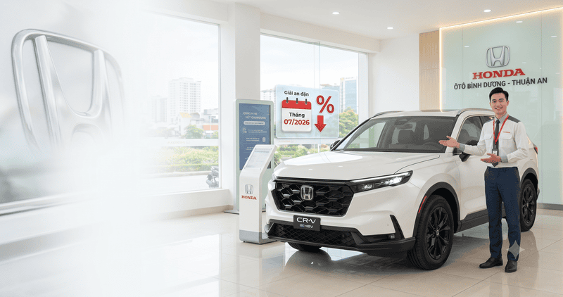 Hướng Dẫn Thủ Tục Mua Xe Honda Trả Góp Tháng 07/2026: Hạn Mức Và Lãi Suất