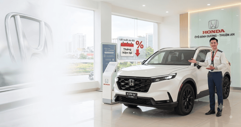 Hướng Dẫn Thủ Tục Mua Xe Honda Trả Góp Tháng 09/2026: Hạn Mức Và Lãi Suất